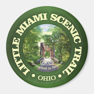Aimant Little Miami Pittoresque Trail (vélo c)
