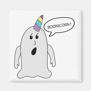 Aimant Little mignon Boonicorn Ghost