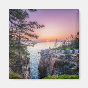 Aimant Littoral   Parc national Ravens Nest Acadia Maine