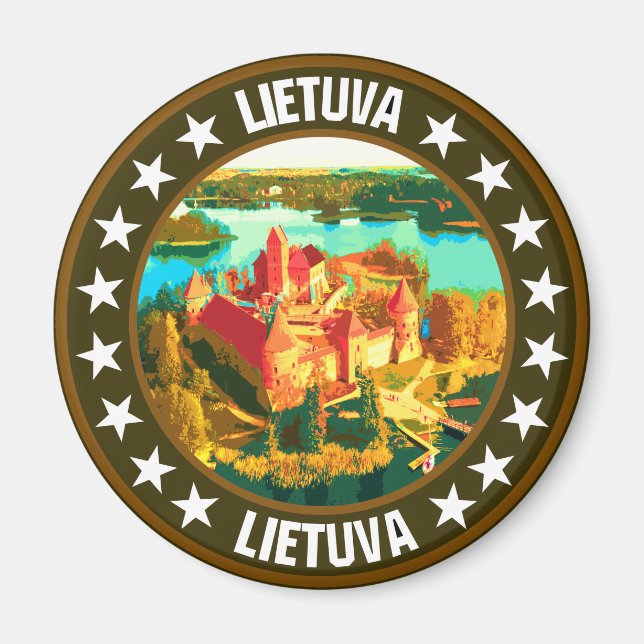 Aimant Lituanie (Devant)