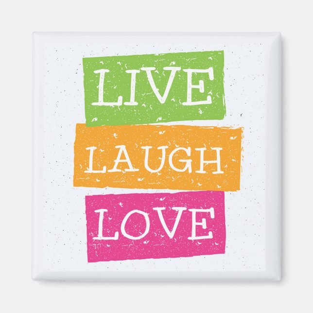 Aimant Live Laugh Love 2 (Devant)