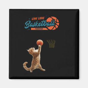 Aimant Live Love Basketball Forever