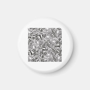 Aimant Livre de coloriage pour adultes