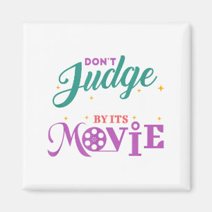 Aimant Livre Drôle - Ne jugez pas un livre par son film