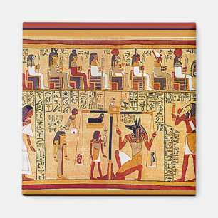 Aimant Livre égyptien antique des morts.