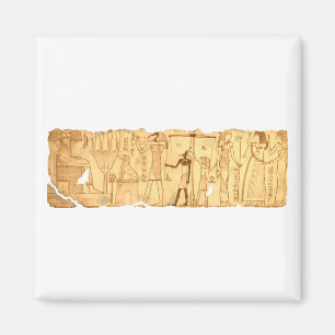 Aimant Livre égyptien antique du jugement Dernier mort