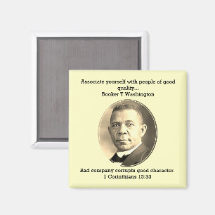 Aimant LIVRE T WASHINGTON Histoire noire Citation Écritur