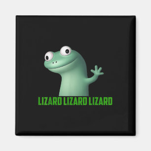 Aimant Lizard Mème Lizard Lizard Lizard Lizard Drôle Grap