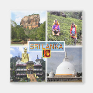 Aimant LK Sigirija - Temple d'or - Dambulla - Stupa