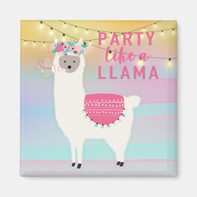 Aimant Llama (Devant)
