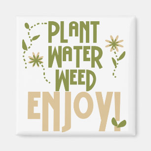 Aimant L'mauvaise herbe de l'eau de plante apprécient de