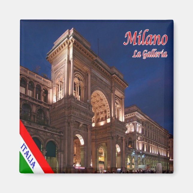 Aimant LMD015 MILAN - Galleria Vittorio Emanuele - Frigo (Devant)