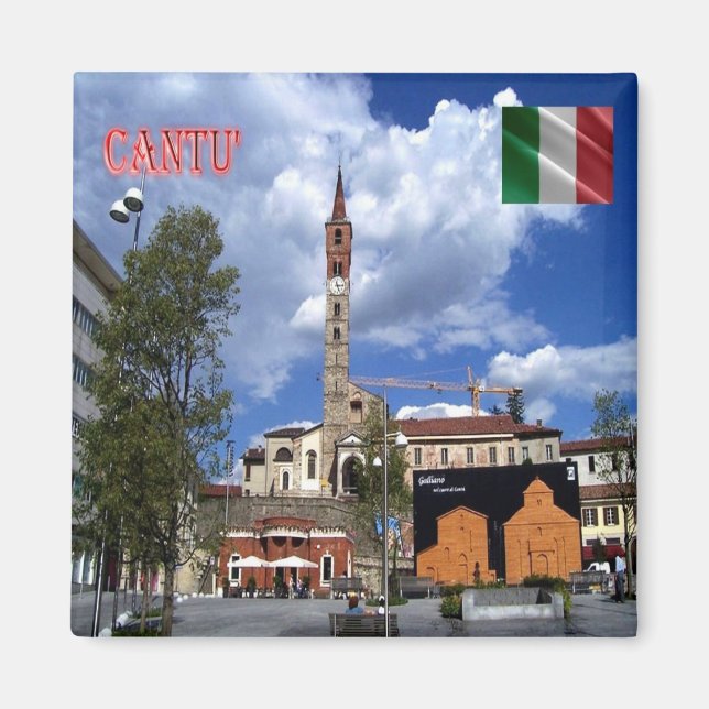 Aimant LMD095 CANTU', Piazza Garibaldi, Italie, Frigo (Devant)