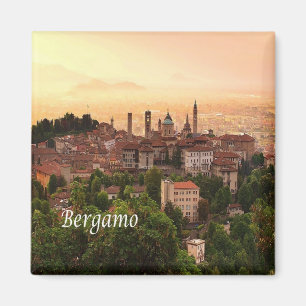 Aimant LMD111 lever du soleil de BERGAMO, Lombardie, Ital