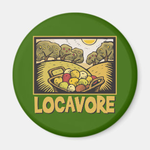 Aimant Locavore Alimentation Lente