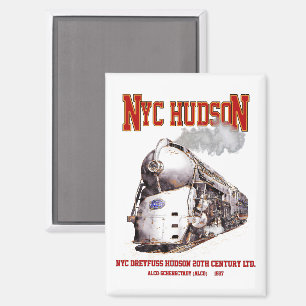 Aimant Loco Hudson Dreyfuss NYC. 20th Century Limited