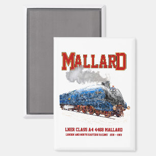 Aimant Locomotive Classe A4 Mallard - La locomotive à vap