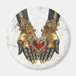 Aimant L'offre - Coeur dans les mains