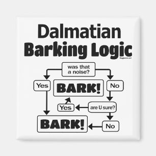 Aimant Logique de l'écorce dalmate