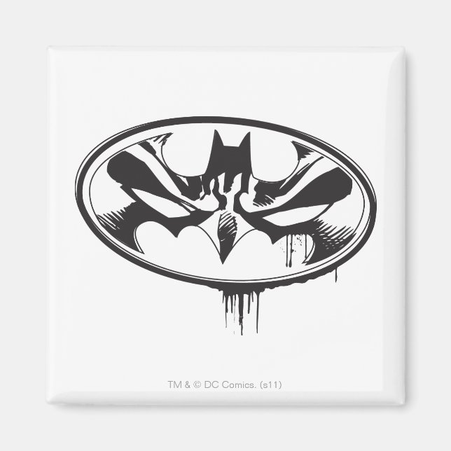 Aimant Logo Batman Drip (Devant)