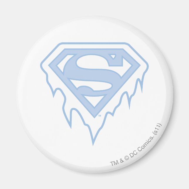 Aimant Logo bleu de Supergirl (Devant)