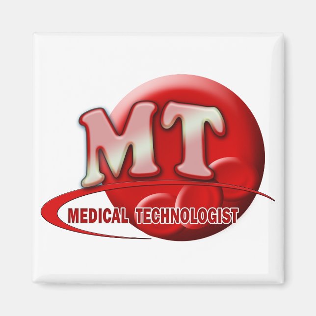 AIMANT LOGO DE BOUCHON DE LABORATOIRE RBC MT - TECHNOLOGI (Devant)