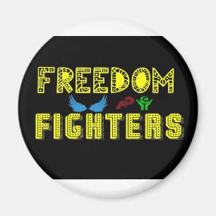 Aimant logo de combattants de liberté nouveau