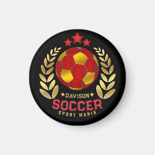 Aimant Logo de football élégant   Pour adultes