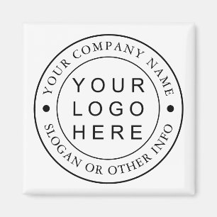 Aimant Logo de l'entreprise personnalisé Promotion