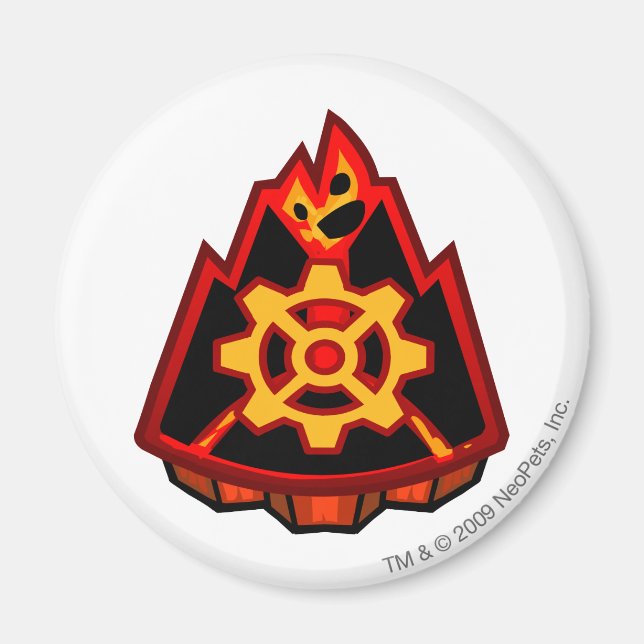 Aimant Logo de l'équipe Moltara (Devant)