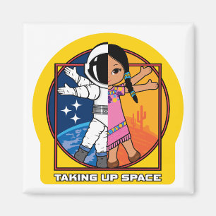 Aimant Logo de l'espace