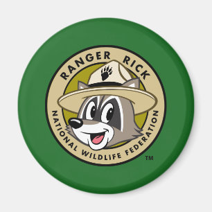 Aimant Logo de Rick de garde forestière de Rick de