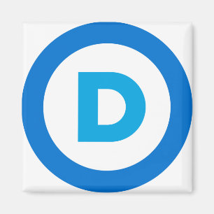 Aimant Logo démocrate
