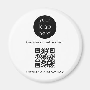 Aimant Logo d'entreprise personnalisé