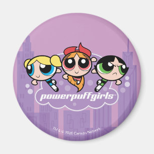 Aimant Logo du groupe Powerpuff Girls