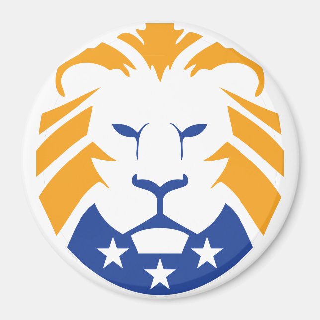 Aimant Logo du lion TRUMP (Devant)