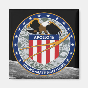 Aimant Logo du patch de mission NASA Apollo 16