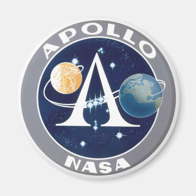 Aimant Logo du programme Apollo (Devant)