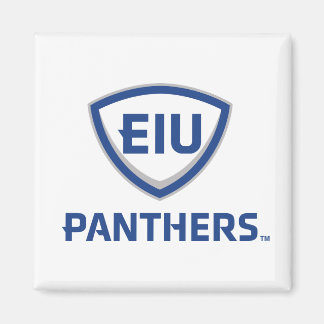 Aimant Logo Eastern Illinois Panthers Shield & Wordmark