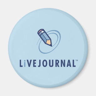 Aimant Logo LiveJournal vertical