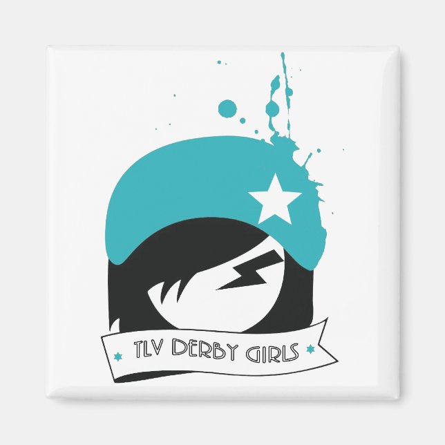 aimant - Logo officiel "Filles Derby TLV" (Devant)