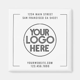 Aimant Logo personnalisé d'entreprise professionnelle mod