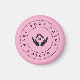 Aimant Logo personnalisé minimaliste simple et promotion 
