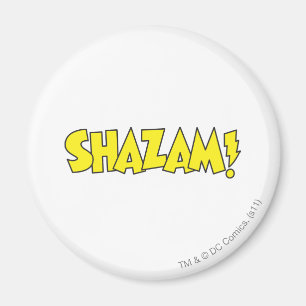 Aimant Logo Shazam Jaune