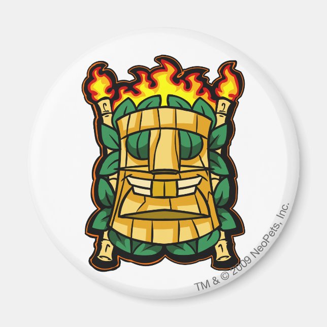 Aimant Logo Team Mystery Island (Devant)