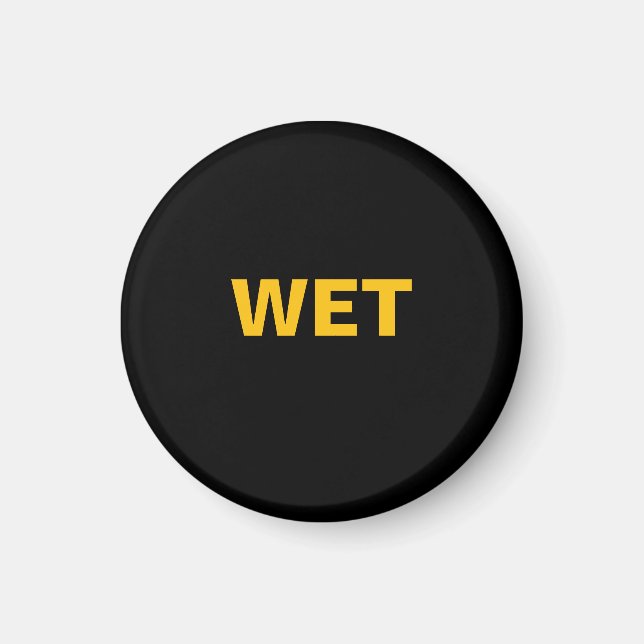 Aimant Logo WET (Devant)