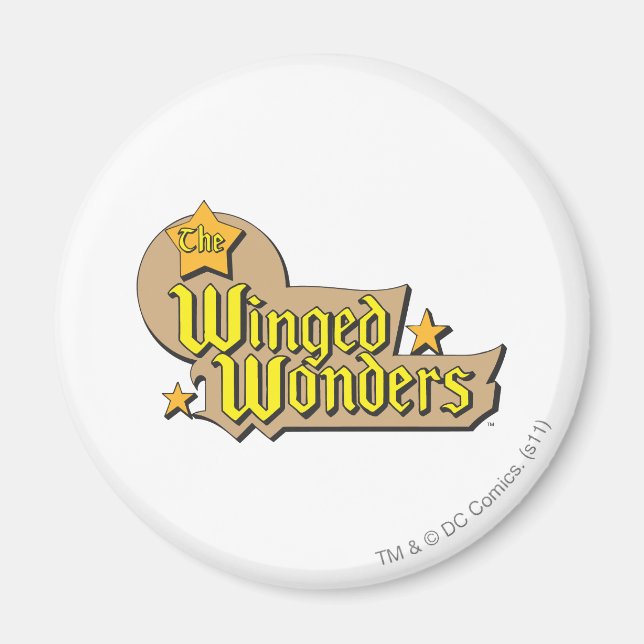 Aimant Logo Winged Wonders (Devant)