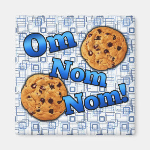 Aimant L'OM Nom Nom, biscuits d'amour de Meme