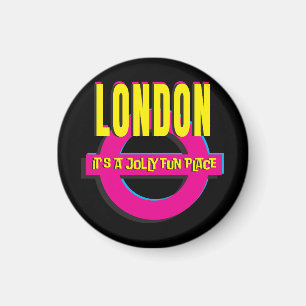 Aimant Londres - C'est un endroit amusant - 80s pop art