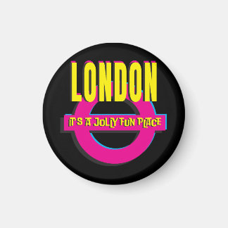 Aimant Londres - C'est un endroit amusant - 80s pop art